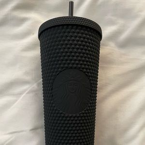 ✨New Starbucks Matte Black Studded Tumbler
